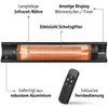 WALTER Professional Infrarot Wandheizstrahler 2000 W, 4 Produktbild-Vorschau 2