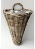 Wandaufhänger Rattan Grau 25X22H32 cm Van der Leeden Produktbild-Vorschau 1