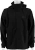 A black JACK WOLFSKIN Stormy Point 2L Jacket displayed on a mannequin against a white background. Produktbild-Vorschau
