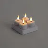 Teelights mit LED & Charger - Ø4cm - 4 Stücke Produktbild-Vorschau 3