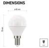 LED Lampe Classic Mini Globe / E14 / 5 W (40 W) / 470 lm / Warmweiß Produktbild-Vorschau