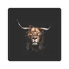 MuchoWow® Mauspad Mousepad Löwe - Tiere - Schottischer Produktbild-Vorschau 1