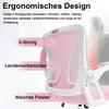 Bürostuhl ergonomisch mit Mesh-Rückenlehne, 90° klappbare Produktbild-Vorschau 10