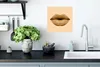 MuchoWow® Poster Lippen - Pastell - Braun 30x30 cm - Produktbild-Vorschau 3