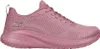 A side view of a pink Skechers Bobs Kader Chaos sneaker against a white background. Produktbild-Vorschau