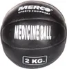 Merco Black Leather kožený medicinální míč hmotnost 2 kg Náhled obrázku produktu 1