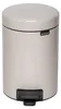 Brabantia Pedálový kôš Newicon 3 l Soft Beige Náhľad obrázku produktu 1