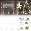 ECD Germany LED Lichtervorhang 2,2m mit 138 LEDs Warmweiß Produktbild-Vorschau 1