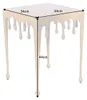 Bijzettafeltje 45 cm, gouden design, modern, voor de Productafbeelding-voorbeeld 8