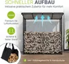 Juskys Kaminholzregal mit Dach 185x70x185 cm, 2,4 m³, Produktbild-Vorschau 6