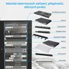 Extralink Racková skriňa 42U 800 × 800 mm Stojaci 19" Náhľad obrázku produktu 2