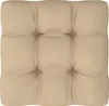 Garten-Paletten-Hocker Grau Imprägniertes Kiefernholz , Produktbild-Vorschau 6