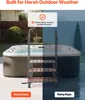 SucceBuy Marchepied de baignoire Escalier de piscine avec 3 Voir les images du produit 4
