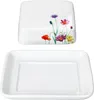 Marie Butterdose mit Deckel für 250g Butter-Schale Blumen Produktbild-Vorschau 2