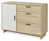 Buffet « Kenta » avec 3 tiroirs et 1 porte, 100 x 35 x 72 Voir les images du produit 2