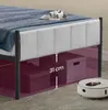 Rám postele VASAGLE pro jednolůžko, 90 x 200 cm, rám Náhled obrázku produktu 4