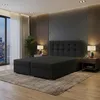 Boxspringbett 140x200 mit 2 Bettkästen, Kontinentales Bett Produktbild-Vorschau 3