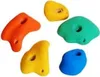 Kletterwand Quadrat 3 Holz - farbige Griffe Produktbild-Vorschau 7