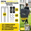 Racetex 2er Fußballtor Kinder Set - Fußball Tore inkl. Produktbild-Vorschau 6