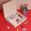 Creative Deco Dřevěná Krabice s Víkem Reminder Box | 29 x Náhled obrázku produktu 6