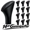 14 Nordic Walking Gummipuffer Pads Asphaltpads Ersatzfüße Produktbild-Vorschau 1