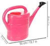Annaffiatoio 5 litri rosa Soffione a pressione in plastica Anteprima dell’immagine prodotto 7