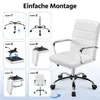 Krzesło biurowe Yaheetech ergonomiczne krzesło do biurka, Podgląd zdjęcia produktu 9