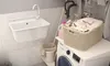 Granitan - Lavabo - Lavello - 61x41x30 cm - Bianco - con Anteprima dell’immagine prodotto 4