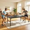 SPORTNOW Mini tavolo da ping-pong pieghevole con rete Anteprima dell’immagine prodotto 2