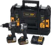A Dewalt tool combo set with a carrying case, two power tools, and a charger, displayed on a white background. Produktbild-Vorschau