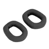Two black ear pads for headphones are shown on a white background. Náhled obrázku produktu