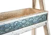 Lockardi Blumenbank Holz altweiss 44x30x84 | Leiterregal Produktbild-Vorschau 6