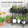 Pflanzenständer, Blumentopfständer mit 2 Ebenen, Produktbild-Vorschau 4