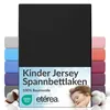 Jersey Spannbettlaken 80x160 - 80x180 cm, 100% Baumwolle Produktbild-Vorschau 1
