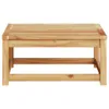 Tavolo da giardino 63x63x30 cm in legno massiccio di acacia Anteprima dell’immagine prodotto 5