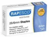 Rapesco S11661Z3, Klammerpack, 26/6, 6 mm, 1000 Produktbild-Vorschau 2