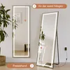 LED Standspiegel 50 x 150 cm Ganzkörperspiegel mit Produktbild-Vorschau 3