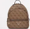 GUESS Damen Cityrucksack Manhattan Latte Logo Produktbild-Vorschau 14