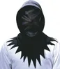 Geistermaske schwarz für Fasching Karnevalskostüm Produktbild-Vorschau 4