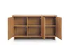 BETTSO Kommode SUNA Japandi Sideboard Anrichte Eiche Produktbild-Vorschau 3