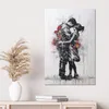 DEQOART Hybrid Leinwand Bild 60x90 cm 'Farben der Liebe' Produktbild-Vorschau 4
