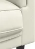 vidaXL Sofa mit Kissen 3-Sitzer Creme Samt Produktbild-Vorschau 7