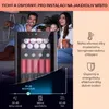 Klarstein mini lednice se skleněnými dveřmi a LED světlem, Náhled obrázku produktu 3