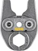 A close-up, top-down view of a metal pressing tool. Podgląd zdjęcia produktu