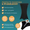 CASARIA® Table haute pliable blanche avec housse noire Voir les images du produit 4