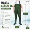 Bituxx Wathose - Gr. 46 Fladen Anglerhose Angelhose Produktbild-Vorschau 6