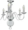 luster vidaXL Silver 5×E14 žiaroviek Náhľad obrázku produktu 5