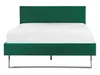 BELIANI Doppelbett Grün Samtstoff Metallbeine 140 x 200 cm Produktbild-Vorschau 5