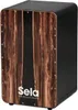 Sela SE089 Cajon Black Dark Nut mit Tasche mit Sitzpad Produktbild-Vorschau 3