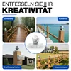 Pfostenkappe Kugel Stahl feuerverzinkt 91 x 91 mm Zaunkappe Produktbild-Vorschau 5